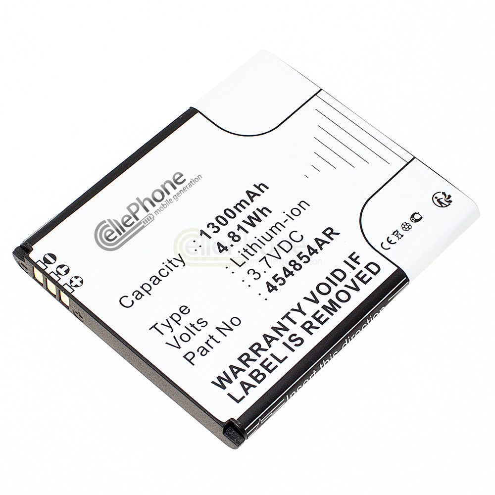 [9835] Akku Li-Ion für Panasonic KX-TU150 KX-TU155 KX-TU160 (ersetzt 454854AR)