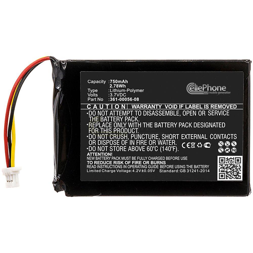 [9853] Akku Li-Ion für Garmin DriveSmart 5 55 65 - Drive 6 (ersetzt 361-00056-08)
