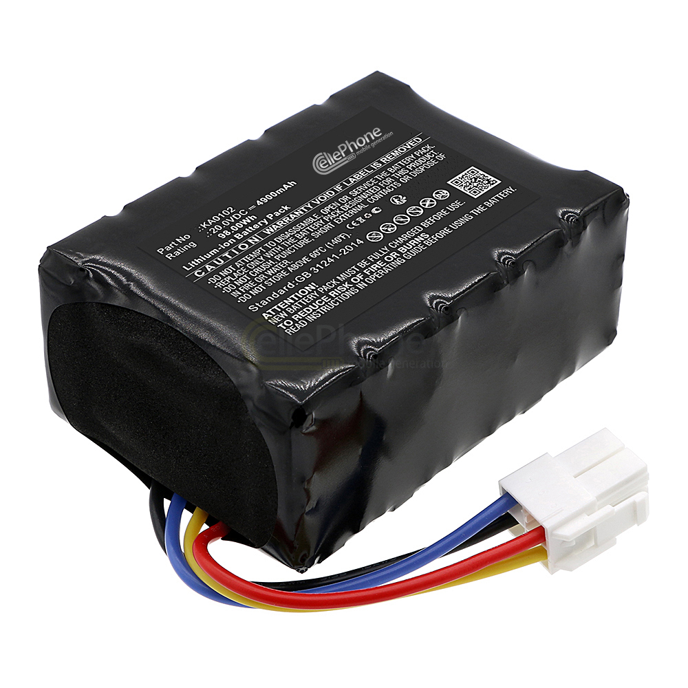 [9854] Battery Li-Ion for Kress KR110 KR111 KR112 KR113 KR120E KR121E KR122E KR123E (replaced KA0102) - 4900mAh / 20V