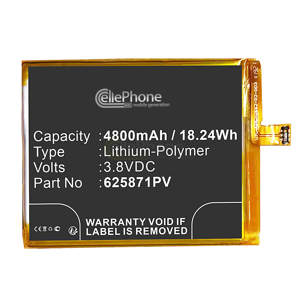 [9862] Akku Li-Polymer für Bea-fon X5 Premium (ersetzt 625871PV)