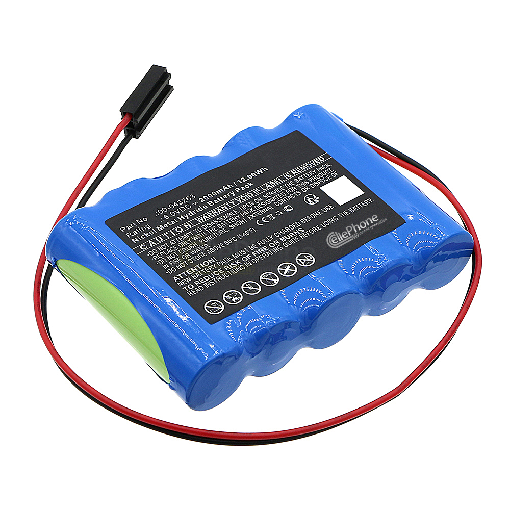 [9871] Batterie Ni-MH pour Hobart Quantum Digital Deli Scale Label Printer (remplace 00-043263) - 2000mAh / 6V
