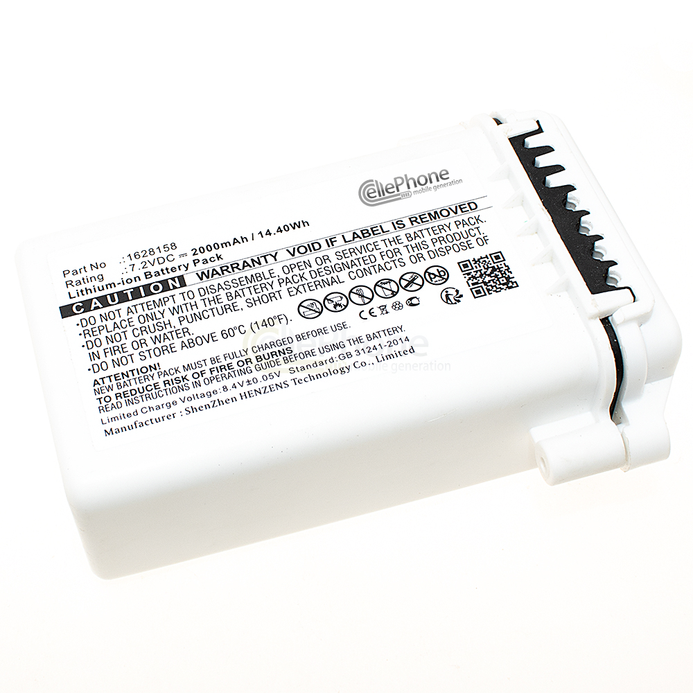 [9872] Battery Li-Ion for Bissell Pet Stain Eraser 3706 P3000 P3812 3180+ 3181+ 3182 3182+ 3183+ (replaced 1628158) - 2000mAh / 7,2V