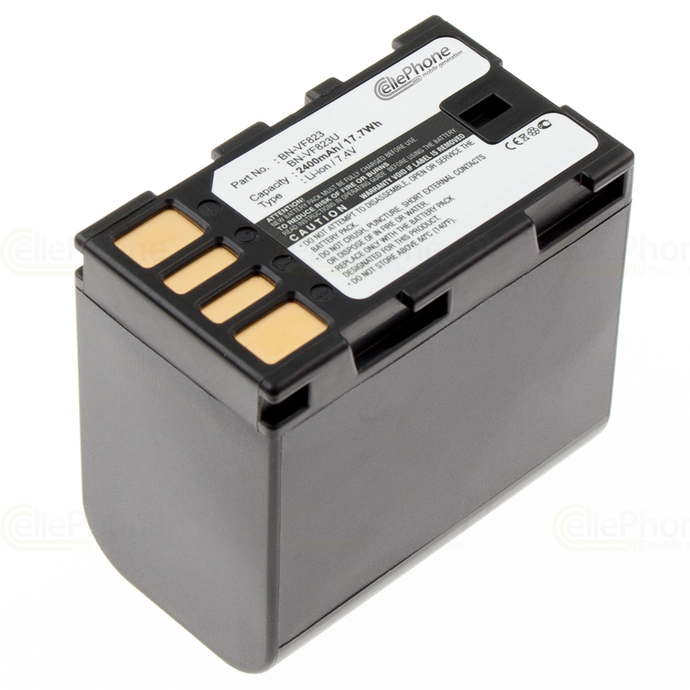 Batterie Li-Ion compatible avec JVC BN-VF823 (100% compatible)
