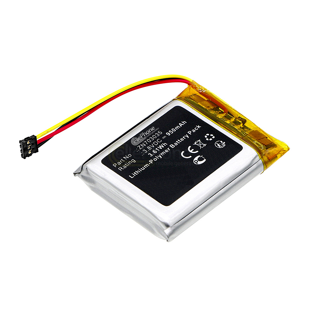 [9895] Battery Li-Polymer for Teltonika TM250 Tracker (replaced ZN703035)