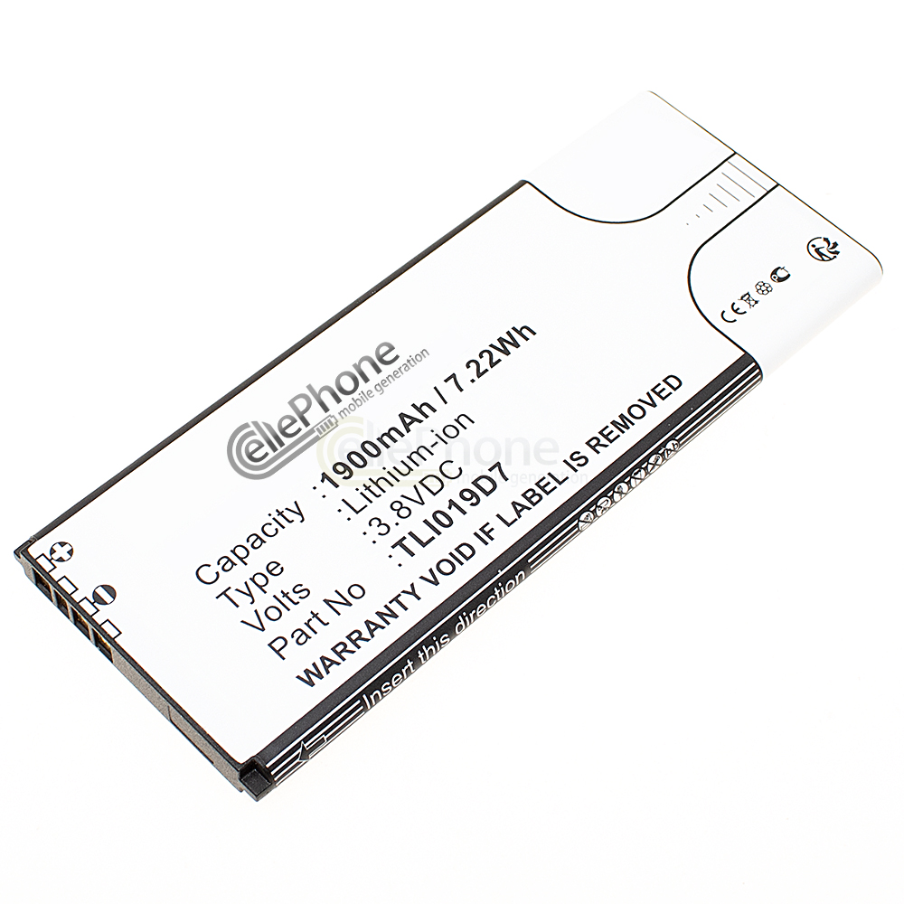[9902] Batería Li-Ion para Alcatel One Touch Go Flip (reemplazado TLI019D7)