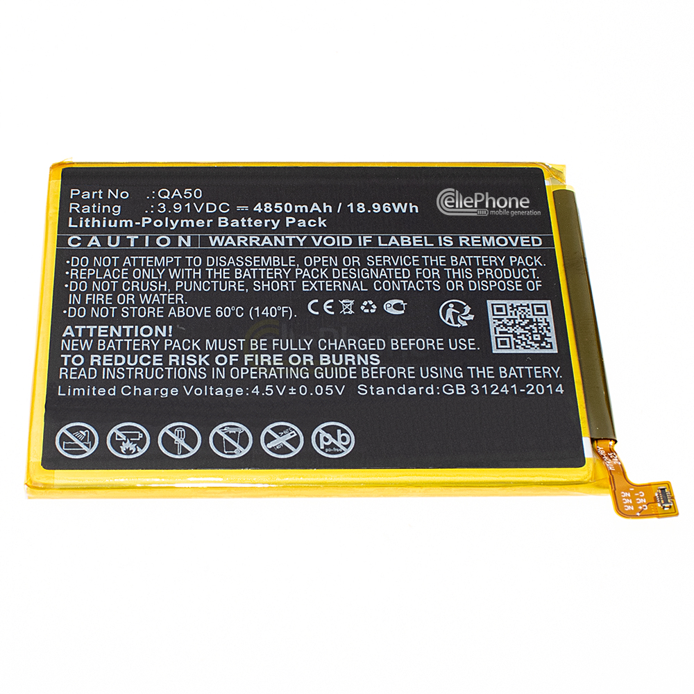 Batterie Li-Polymer pour Motorola Moto G24 Power 4G 2024 (remplace QA50)
