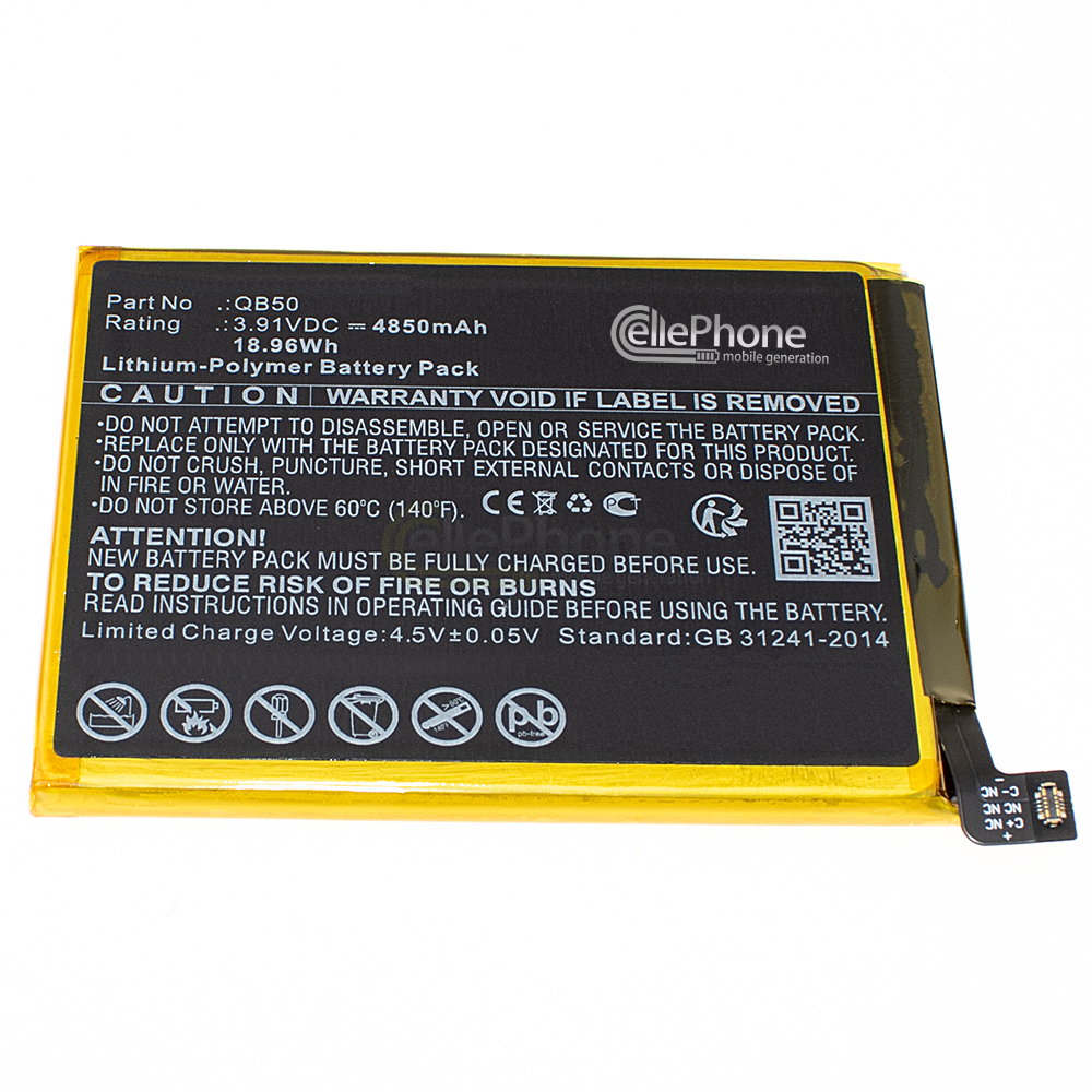[9909] Battery Li-Polymer for Motorola Moto G84 5G (replaced QB50)