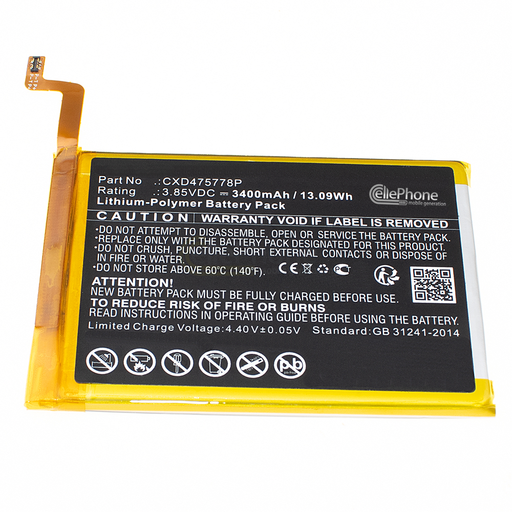 [9910] Akku Li-Polymer für Bea-fon M7 Premium - M7 Lite Premium (ersetzt CXD475778P)