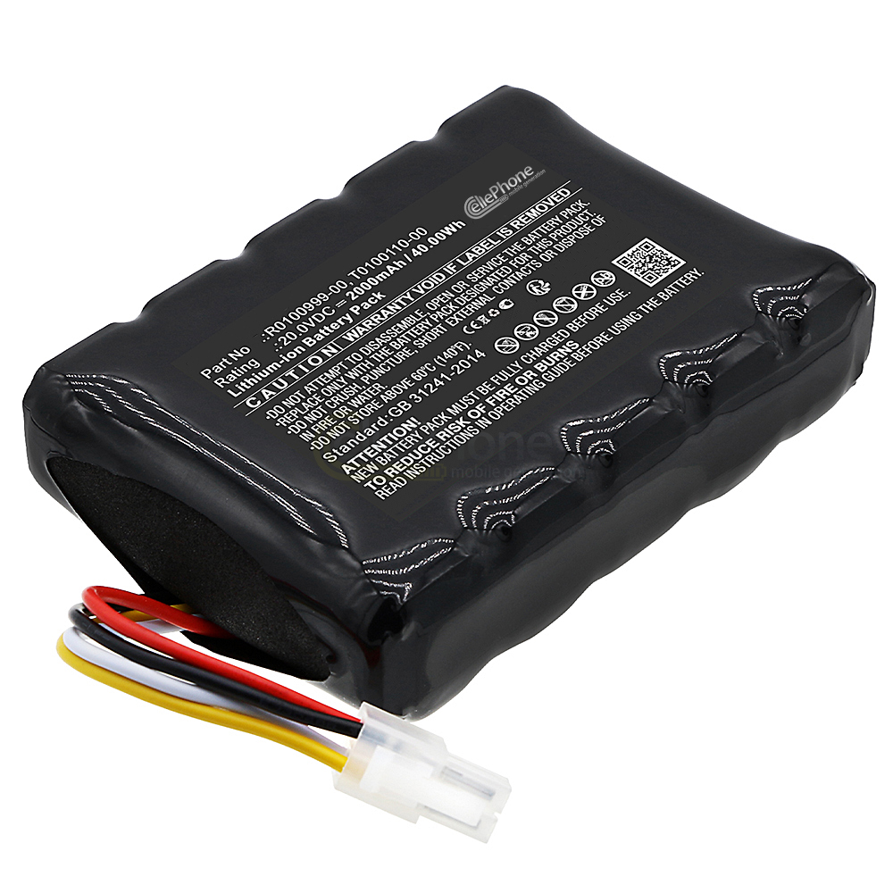 [9924] batteria Li-Ion per Cramer RM 800 800D 1000 1500 2000 2700 (sostituisce R0100999-00) - 2000mAh / 20V