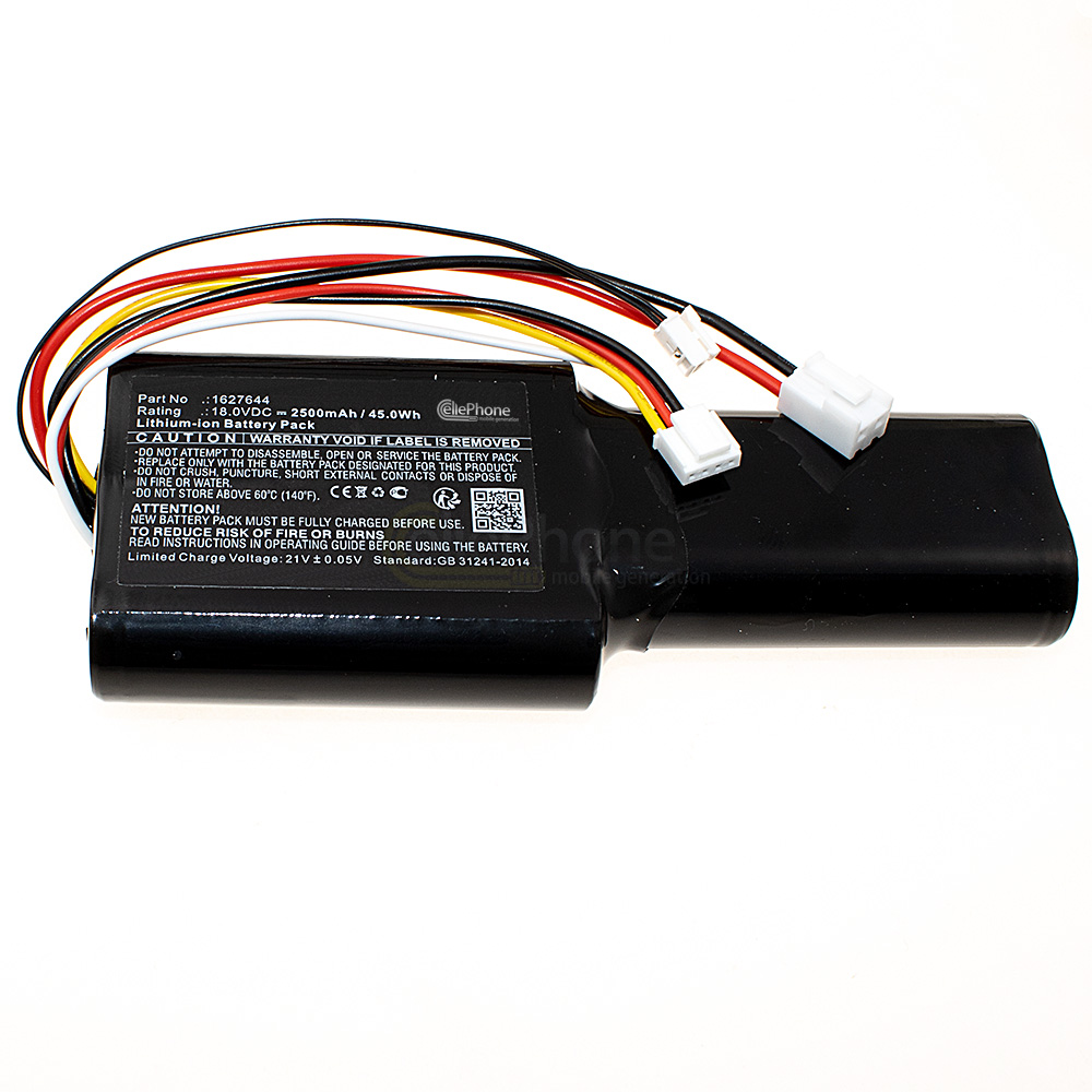 [9927] batteria Li-Ion per Bissell MultiReach Essential multifunktionaler kabelloser Standstaubsauger 2280N 2280Z (sostituisce 1627240) - 2500mAh / 18V