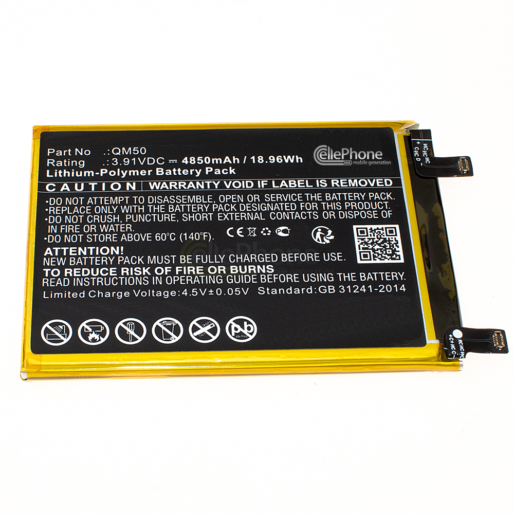 Batería Li-Polymer para Motorola Edge 40 NEO (reemplazado QM50)