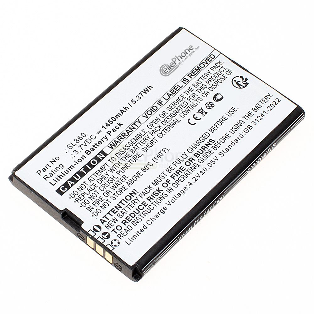 [9947] Battery Li-Ion for Bea-Fon SL860touch (replaced SL860)
