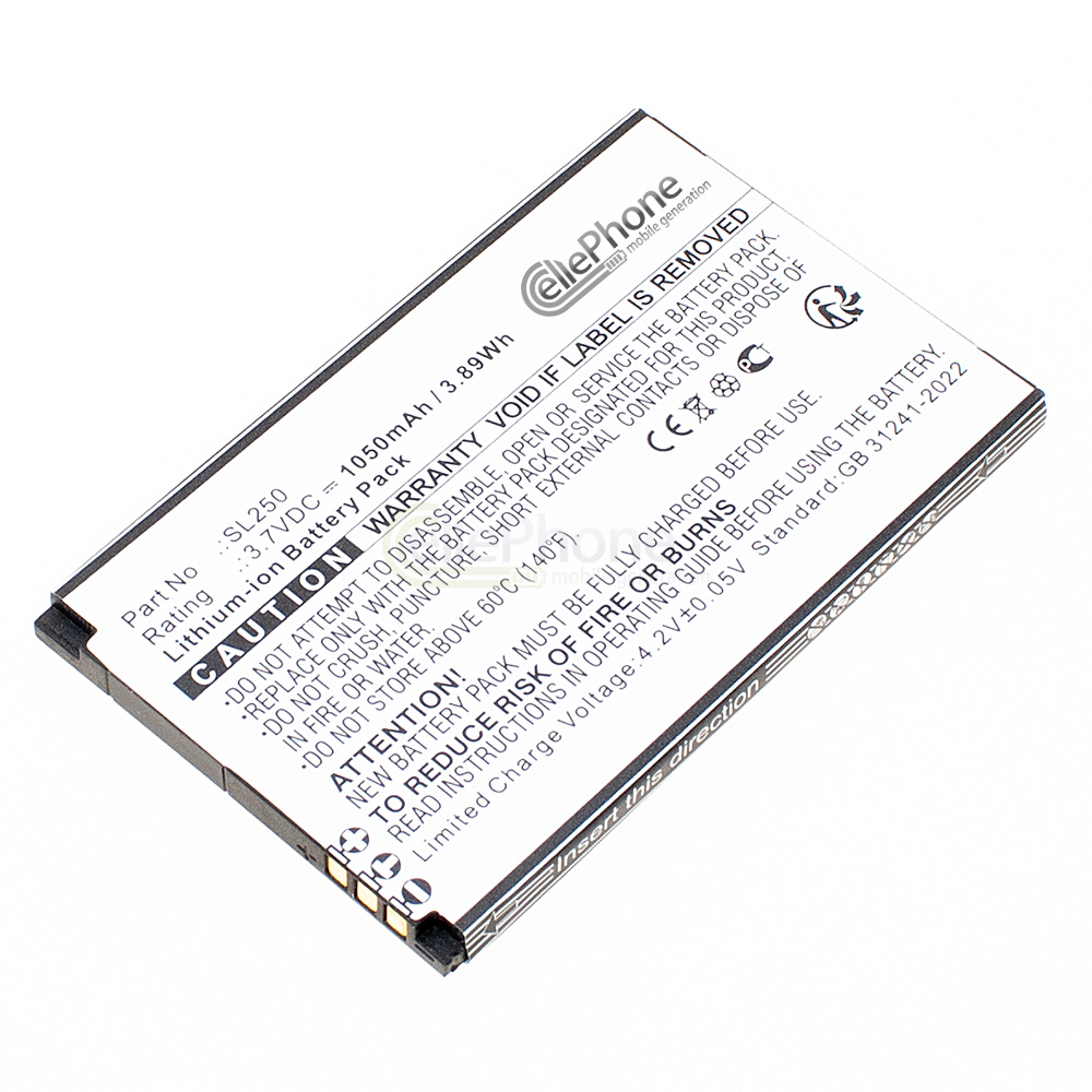 [9957] batteria Li-Ion per Bea-fon SL250 (sostituisce SL250)
