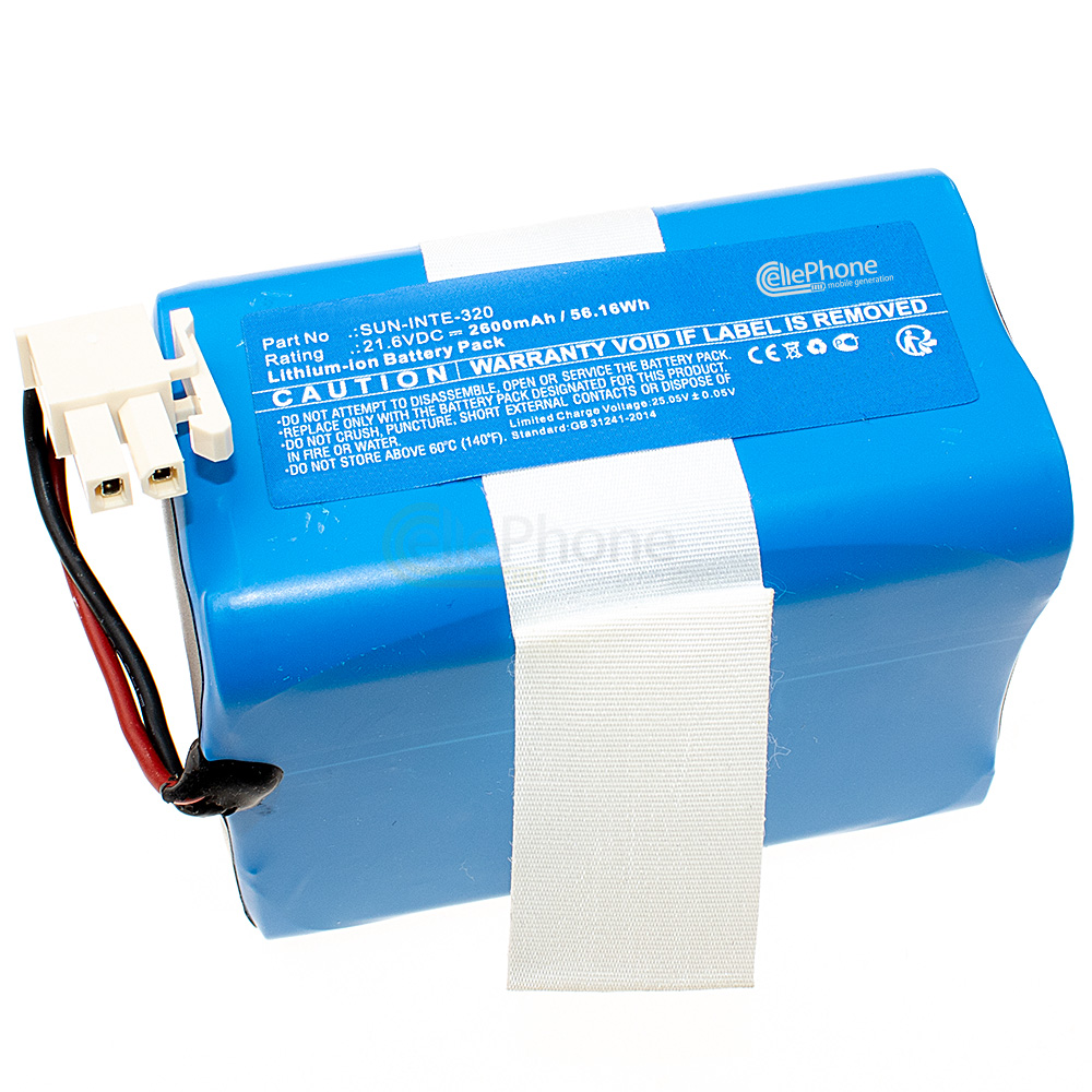 Battery Li-Ion for iLife V9e (replaced SUN-INTE-320) - 2600mAh 21,6V
