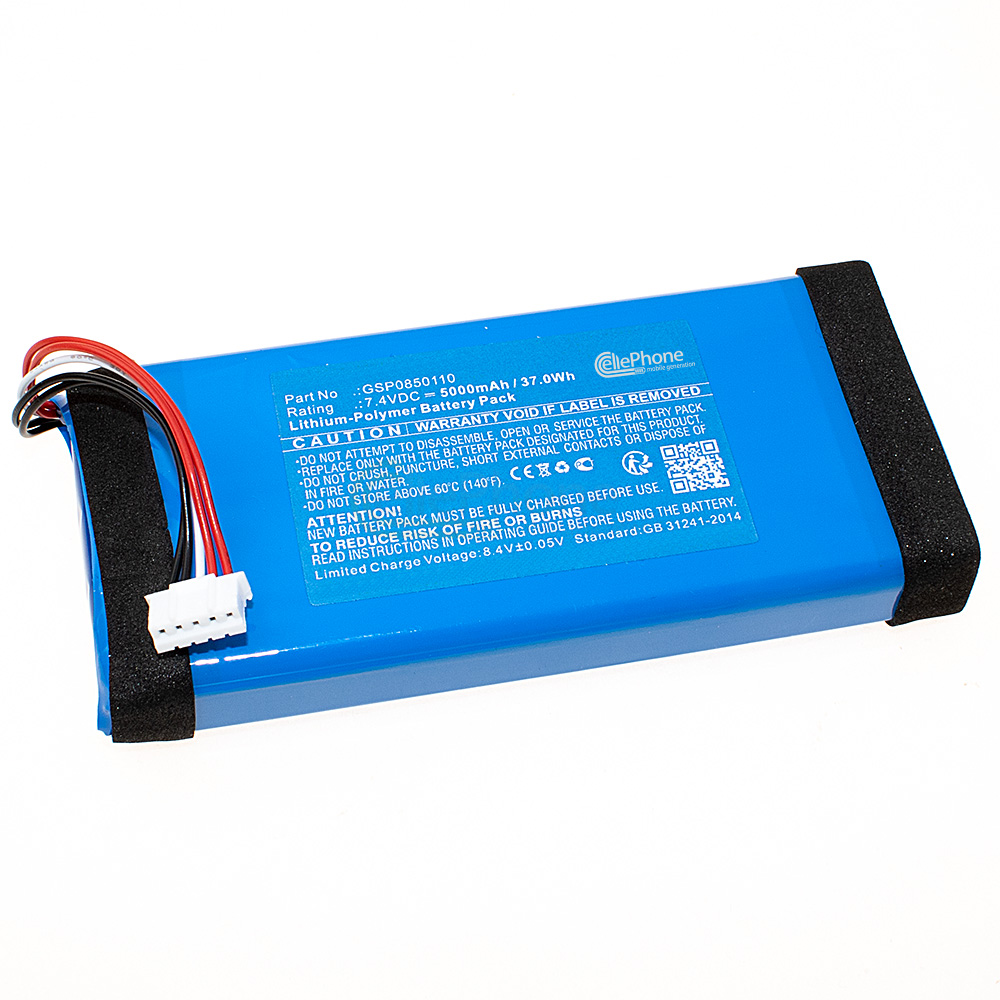 Batería Li-Polymer para Harman Kardon Omni 50 Plus - Omni 50+ (reemplazado GSP0850110) - 5000mAh / 7,4V