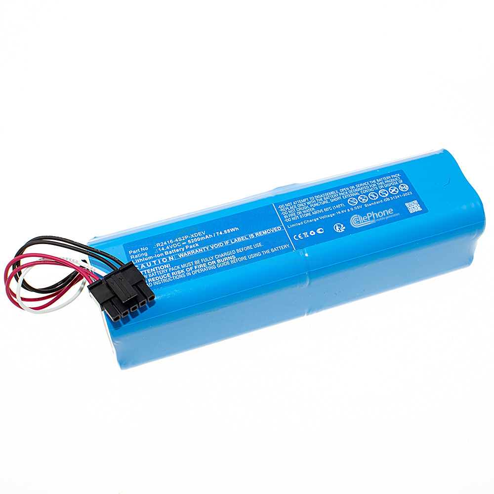 Akku Li-Ion für Dreame X40 Master RLX73CE (ersetzt R2416-4S2P-XDEV) - 5200mAh / 14,4V