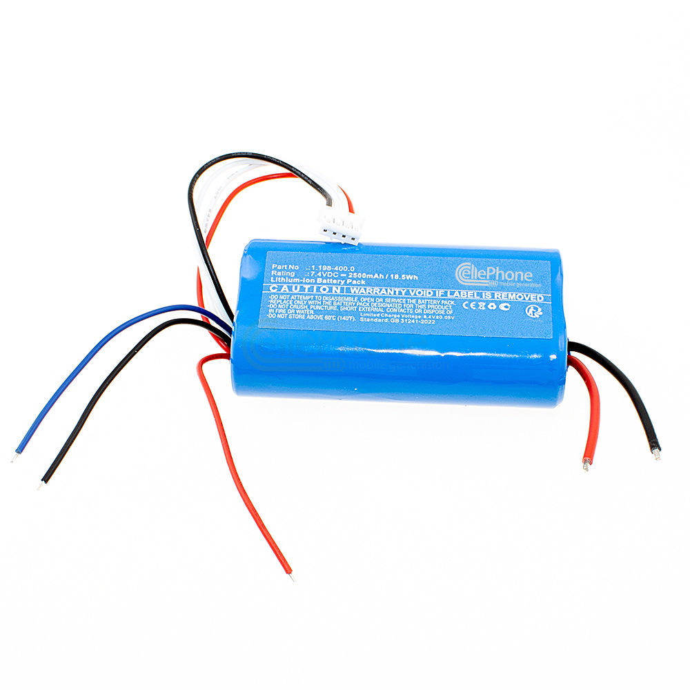 [9988] Akku Li-Ion für Kärcher VCH2 (ersetzt 1.198-400.0) - 2600mAh / 7,4V