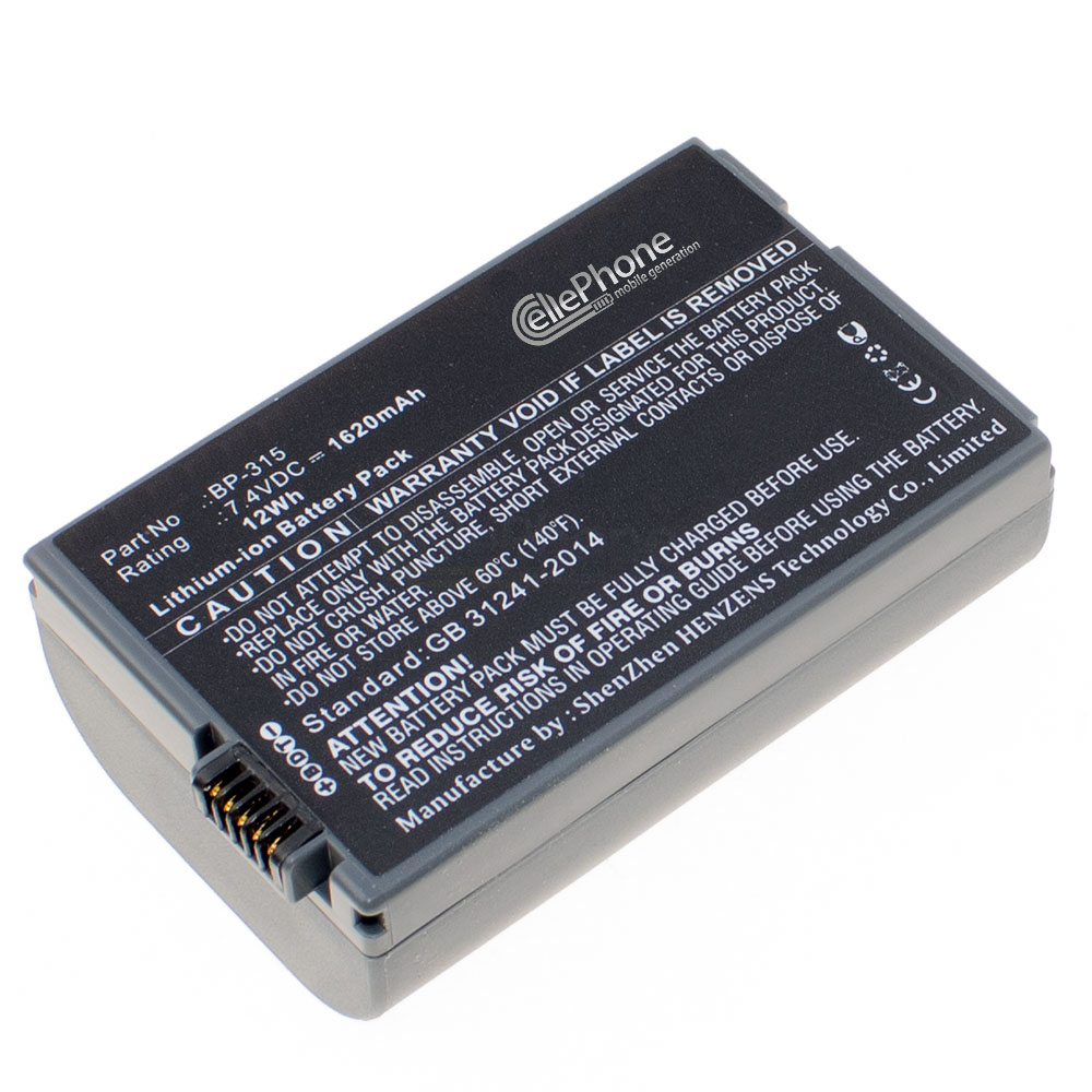 batteria Li-Ion compatibile con Canon BP-315