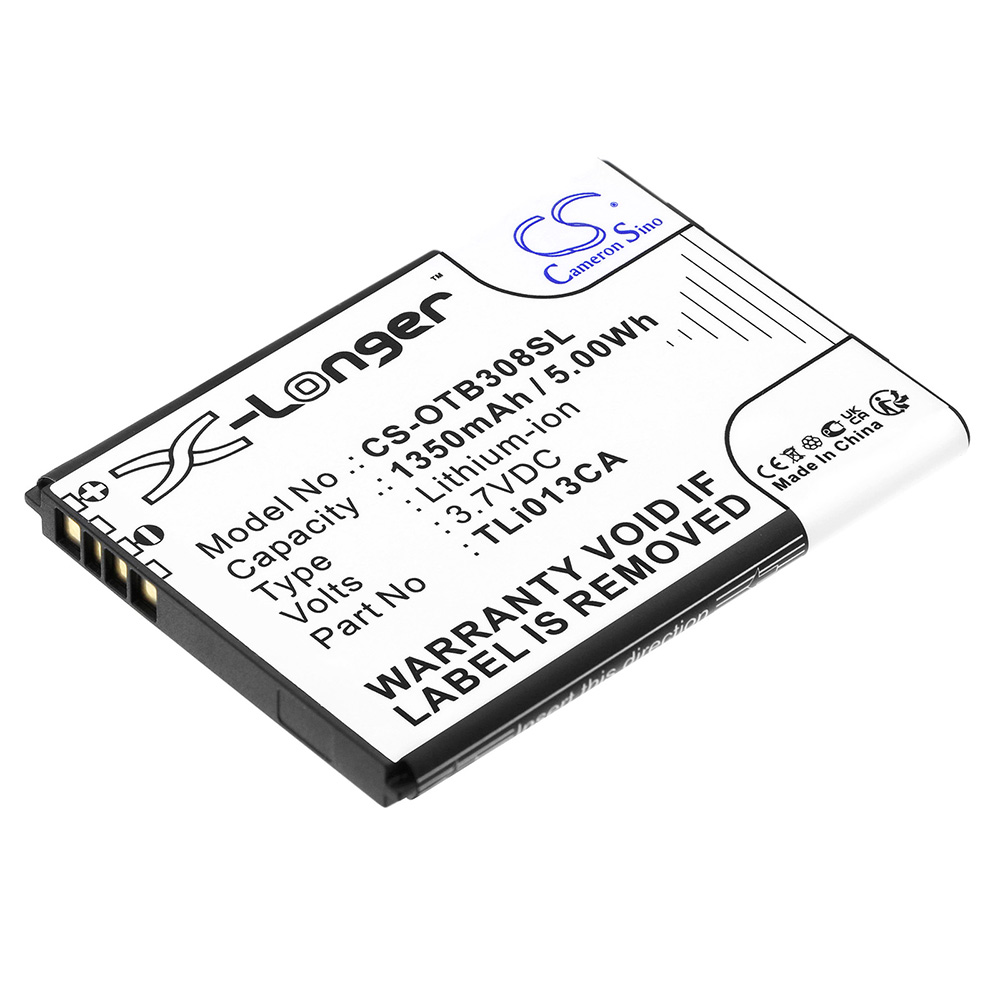 [10015] batteria Li-Ion per Alcatel OneTouch 3082X OT-3082 (sostituisce TLi013CA)