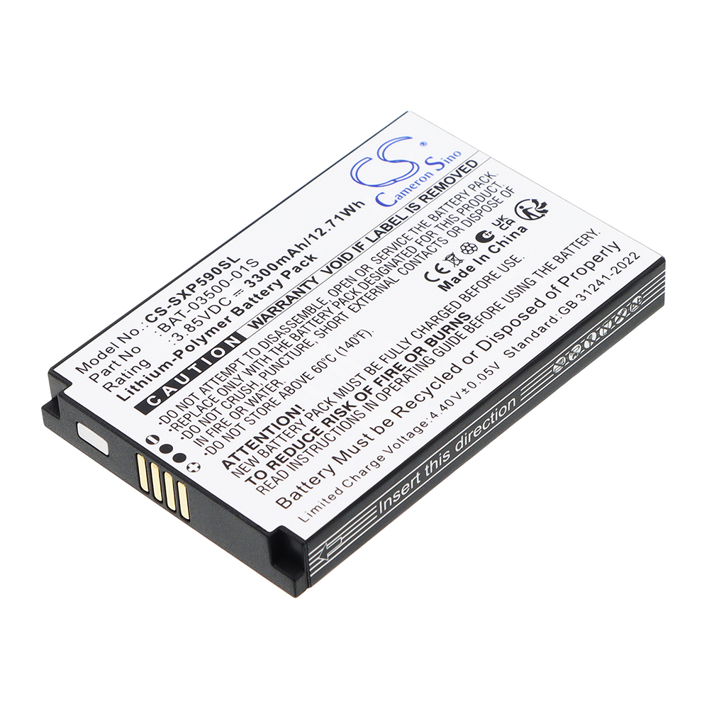 [10035] batteria Li-Ion per Sonim XP5900 / XP5 Plus (sostituzione per BAT-03500-01S)