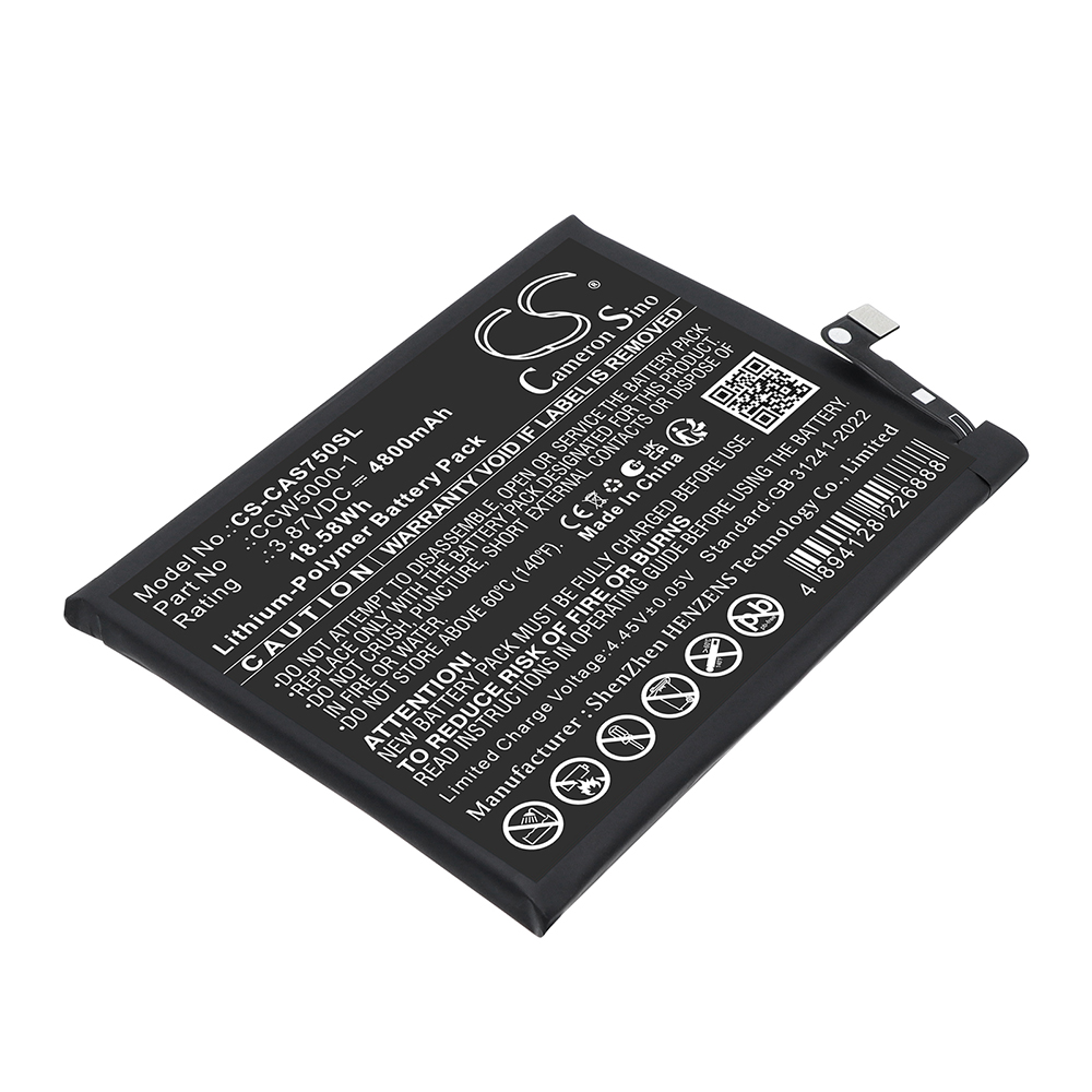 [10037] Battery Li-Polymer for Caterpillar CAT S75 / BM1S1B (replaced für CCW5000-1)