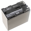 Accu Li-Ion compatibel met Canon BP-925 / BP-955 / BP-970 / BP-970G / BP-975 - 6600mAh / 7,4V