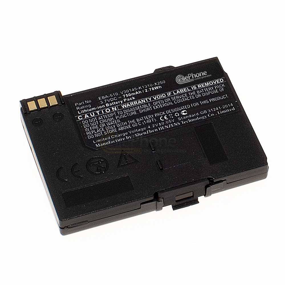 [145] Akku Li-Ion für Siemens C55 A51 A52 A55 A57 A60 A62 A65 A70 A75 C60 M55 MC60 S55 (ersetzt EBA-510)