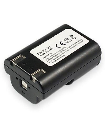 Batterie Ni-MH compatible avec Canon NB-5H