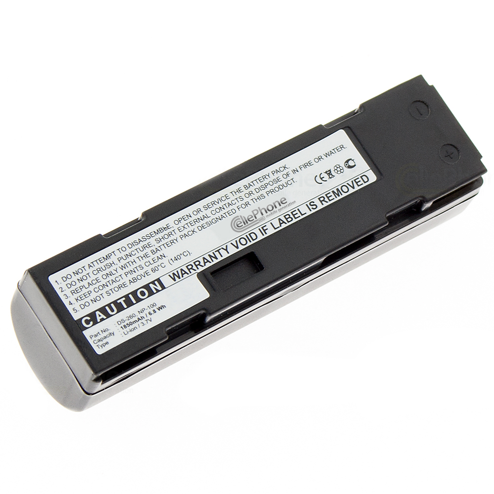[1848] batteria Li-Ion compatibile con Fuji NP-100 / JVC BN-V101
