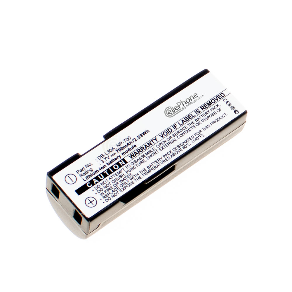 [1895] Accu Li-Ion compatibel met Konica Minolta NP-700 / Pentax D-Li72 / Samsung SLB-0637