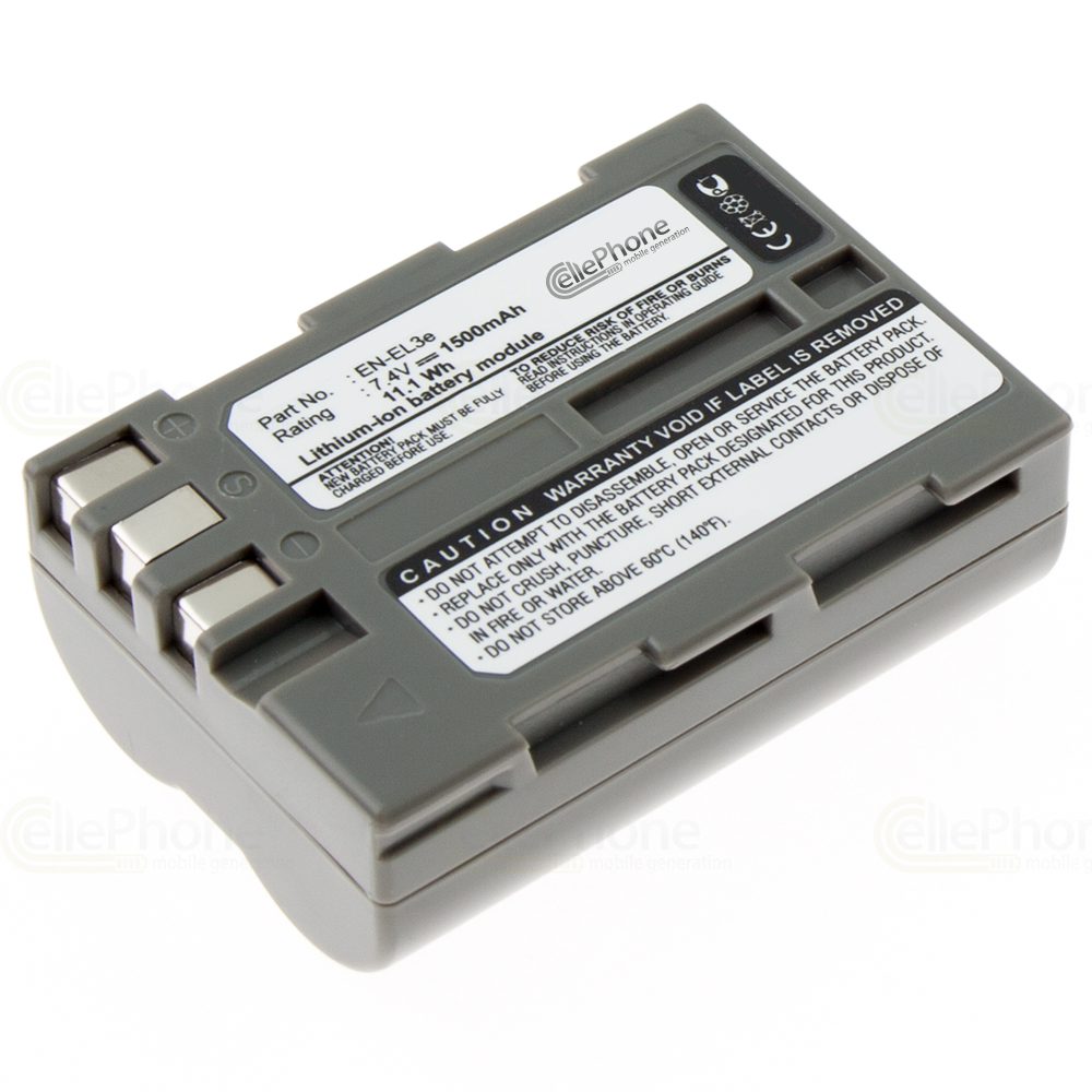 Battery Li-Ion compatible with Nikon EN-EL3e-2