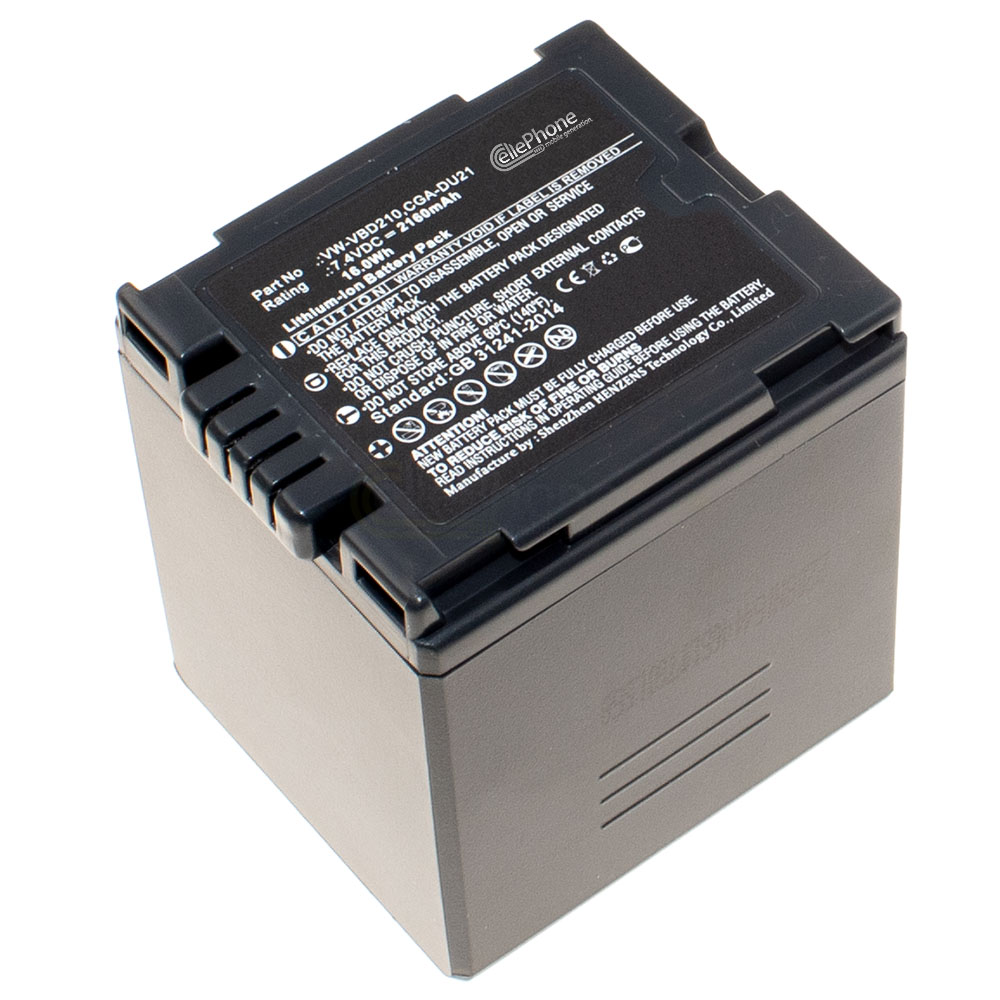 [1938] Batterie Li-Ion compatible avec Panasonic CGA-DU21