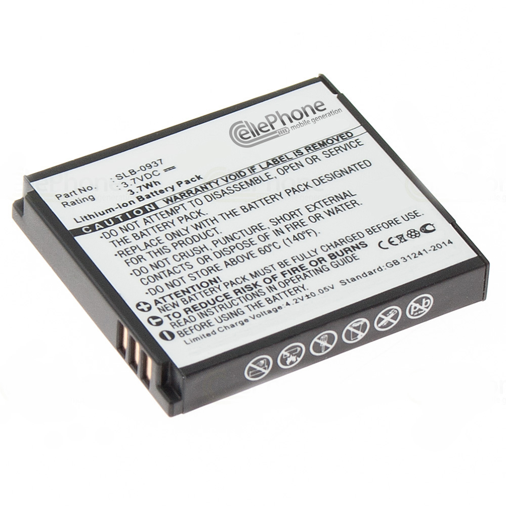 Batería Li-Ion compatible with Samsung SLB-0937