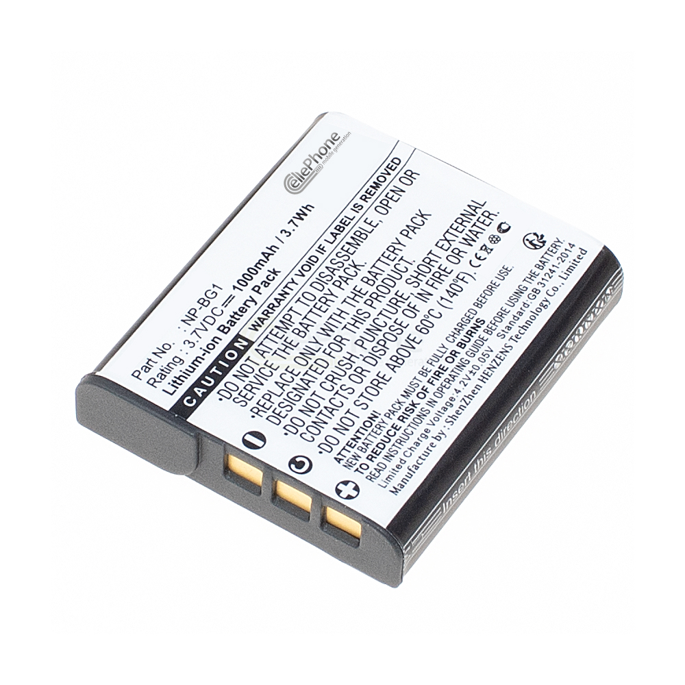 [2007] Battery Li-Ion compatible with Sony NP-BG1 NP-FG1