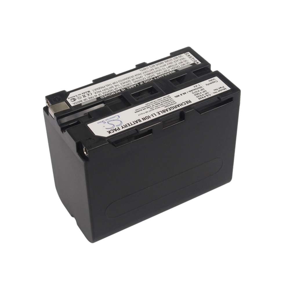 [2015] Batterie Li-Ion compatible avec Sony NP-F960 - 6600 mAh