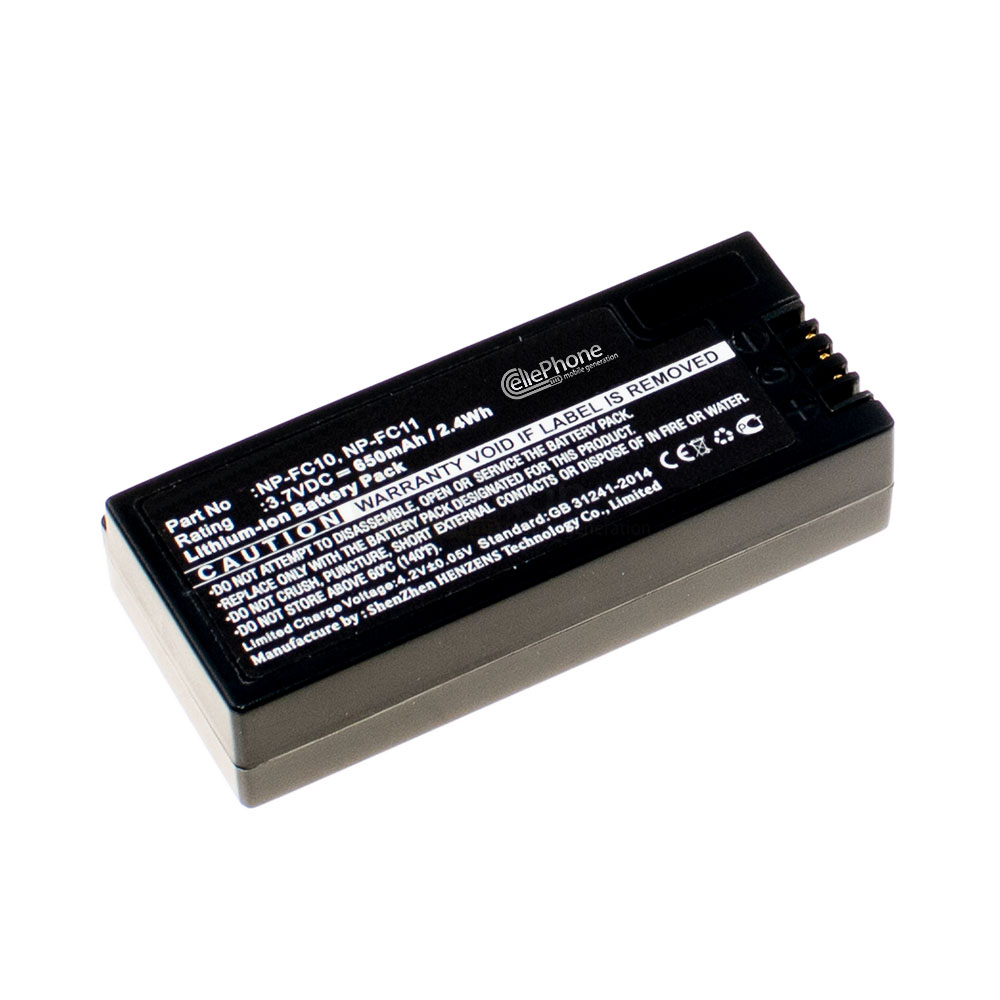 [2018] Battery Li-Ion compatible with Sony NP-FC10 / NP-FC11