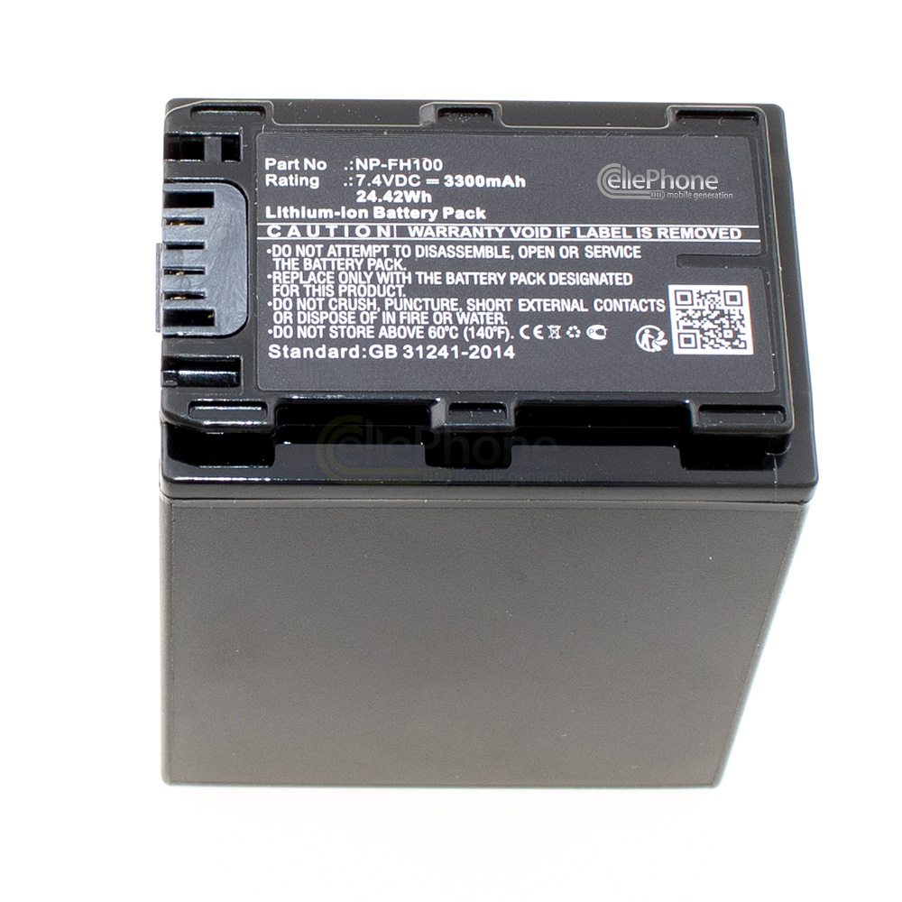 Battery Li-Ion compatible with Sony NP-FH100