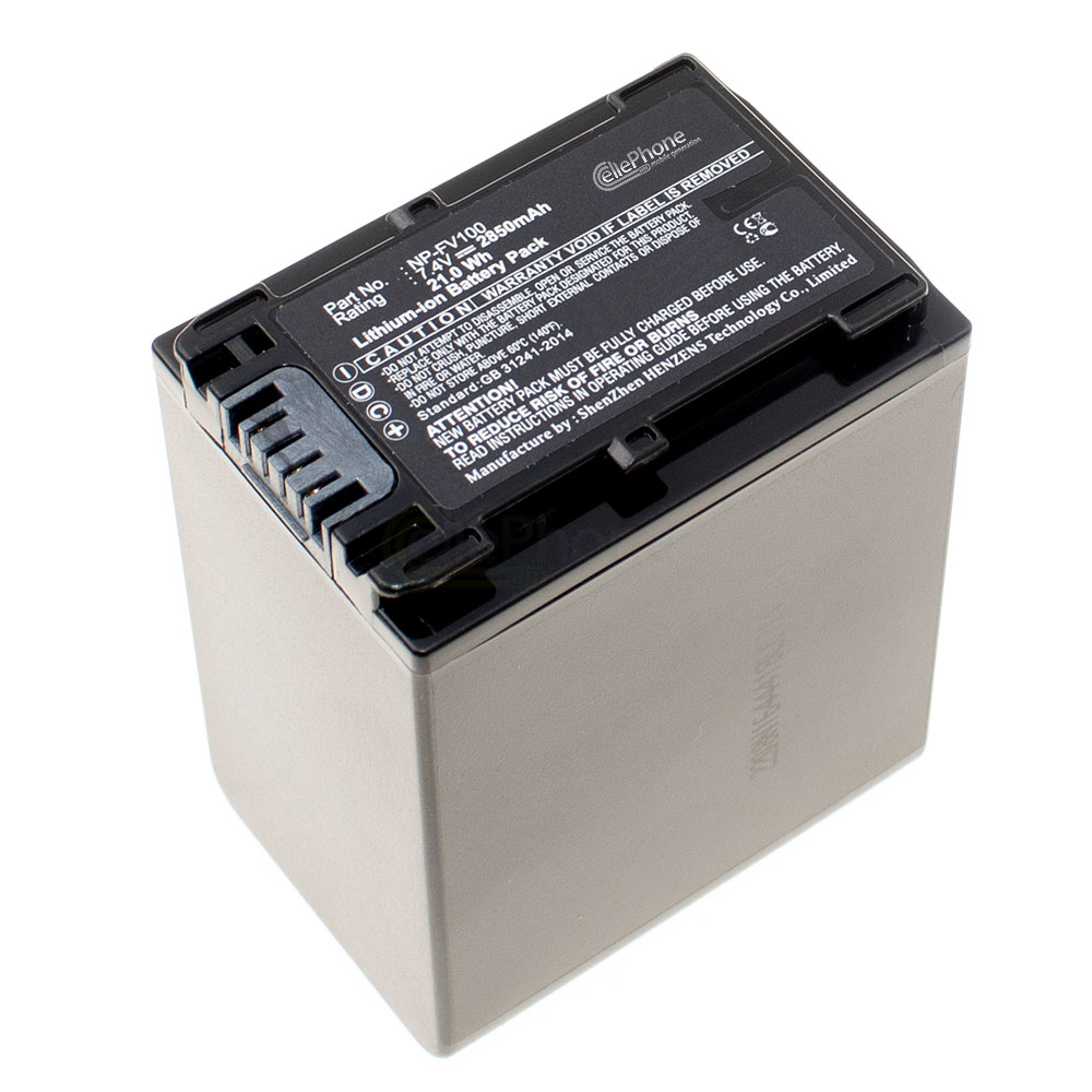 [2039] Batería Li-Ion compatible con Sony NP-FV100