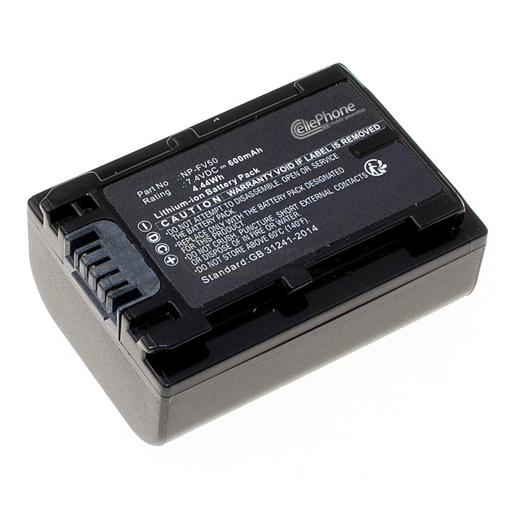 [2041] batteria Li-Ion compatibile con Sony NP-FV50