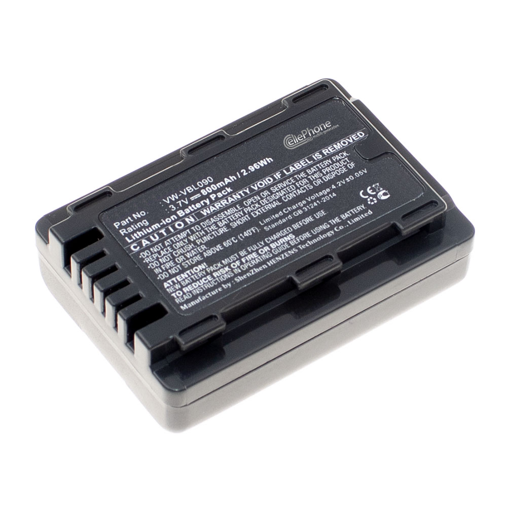 [2051] Batterie Li-Ion compatible avec Panasonic VW-VBL090