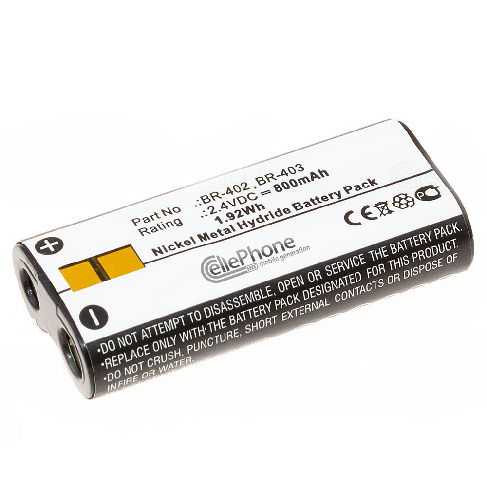 Battery Ni-MH compatible with Olympus BR-402 BR-403