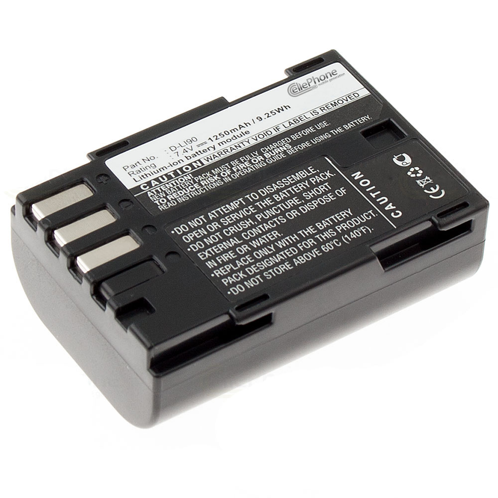 [2060] Battery Li-Ion compatible with Pentax D-Li90