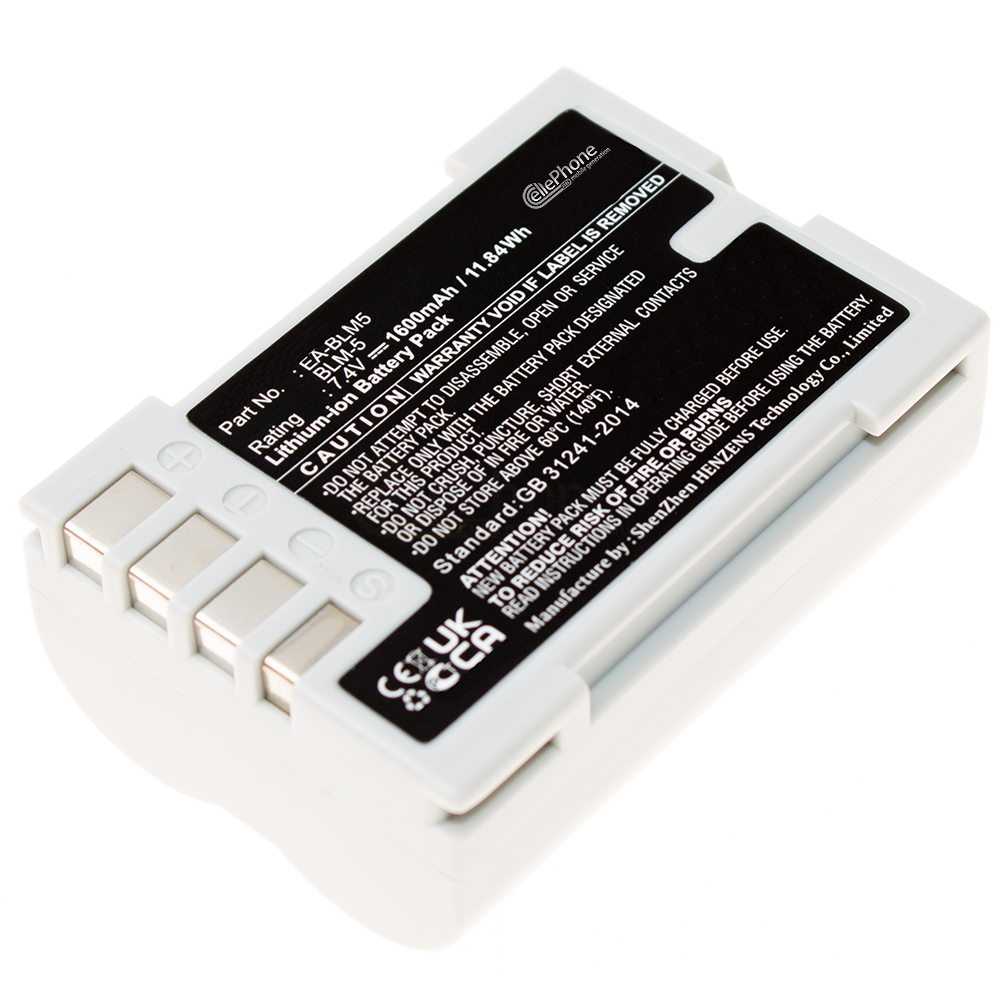 batteria Li-Ion compatibile con Olympus BLM-5