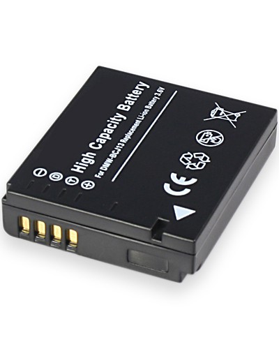 [2586] Batterie Li-Ion compatible avec Panasonic DMW-BCJ13E / Leica BP-DC10E