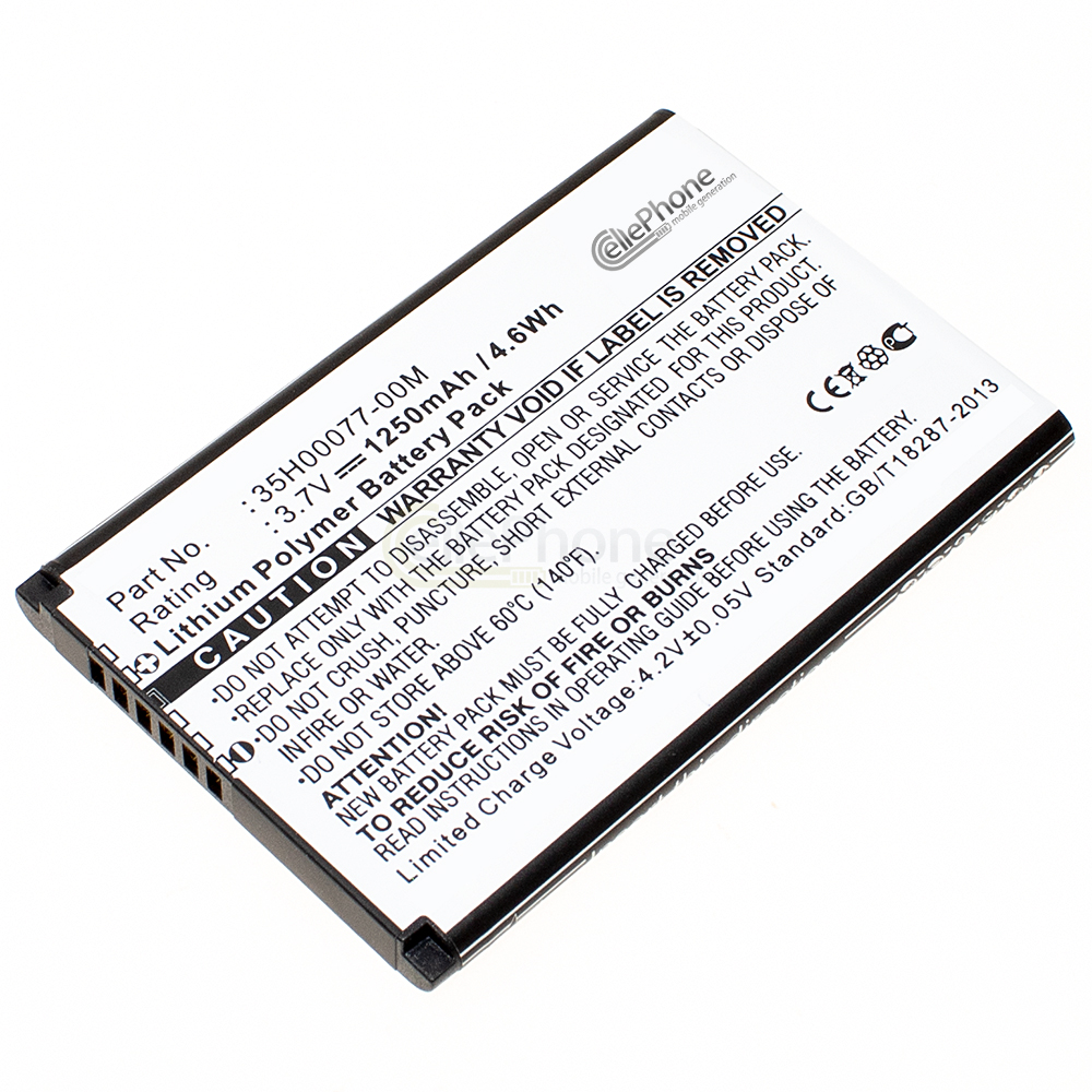 [2627] Akku Li-Ion für HTC P3600 P4000 P6300 P6500 (ersetzt BA S150)