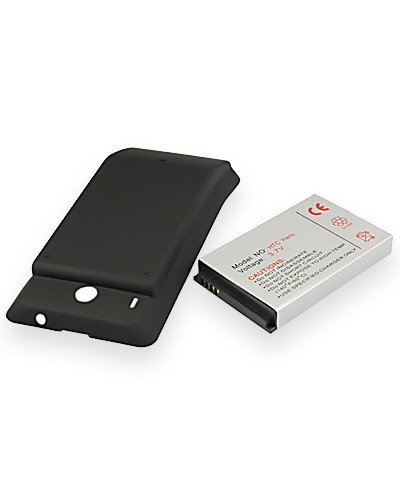 [2668] batteria Li-Ion per HTC Hero 100 / Hero 130 / T-Mobile Google G3 - nero (sostituisce BA S380) - 2200 mAh (FAT)