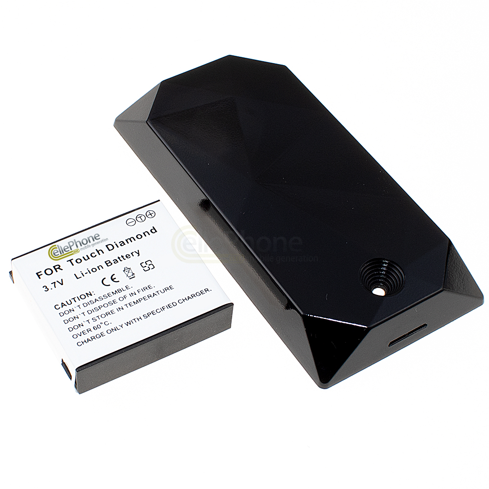 [2682] Battery Li-Ion for HTC Touch Diamond / P3700 / Diamond 100 - black (replaced BA E270) - 1800 mAh (FAT)