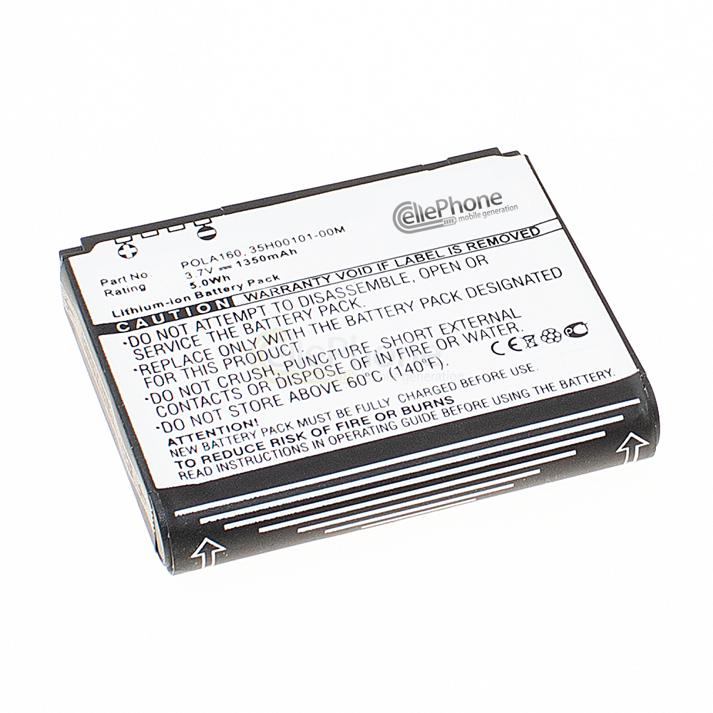 Battery Li-Ion for HTC P3650 - Polaris 100 200 - Touch Cruise Find (replaced 35H00101-00M)