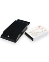 Batterie Li-Ion pour HTC Touch Diamond2  T5353 Topaz / O2 XDA Diamond 2 - noir (remplace BA S360) - 2200 mAh (FAT)