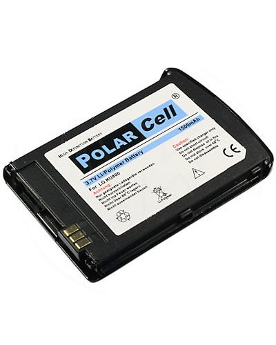 [215] PolarCell Batterie Li-Polymer pour LG KU800 Chocolate UMTS - noir (remplace LGLP-GBAM)